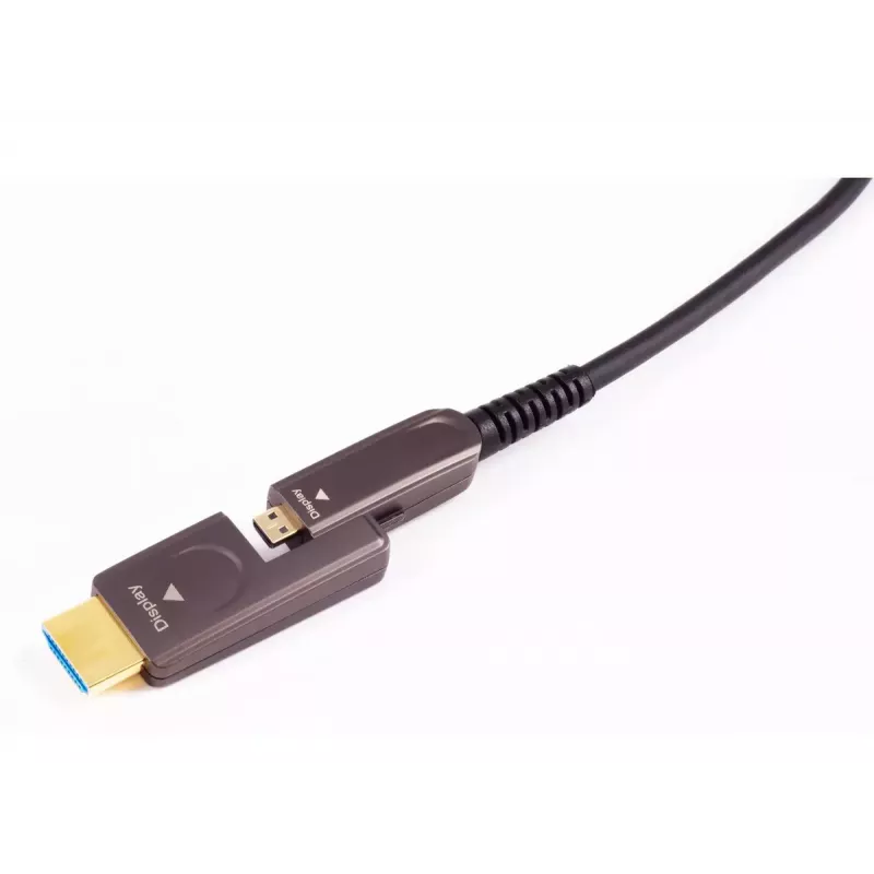 HDMI kabelis ShiverPeaks BS30-52505 50 m HDMI A tipa vīriešu HDMI D tipa vīriešu 48 Gbit/s