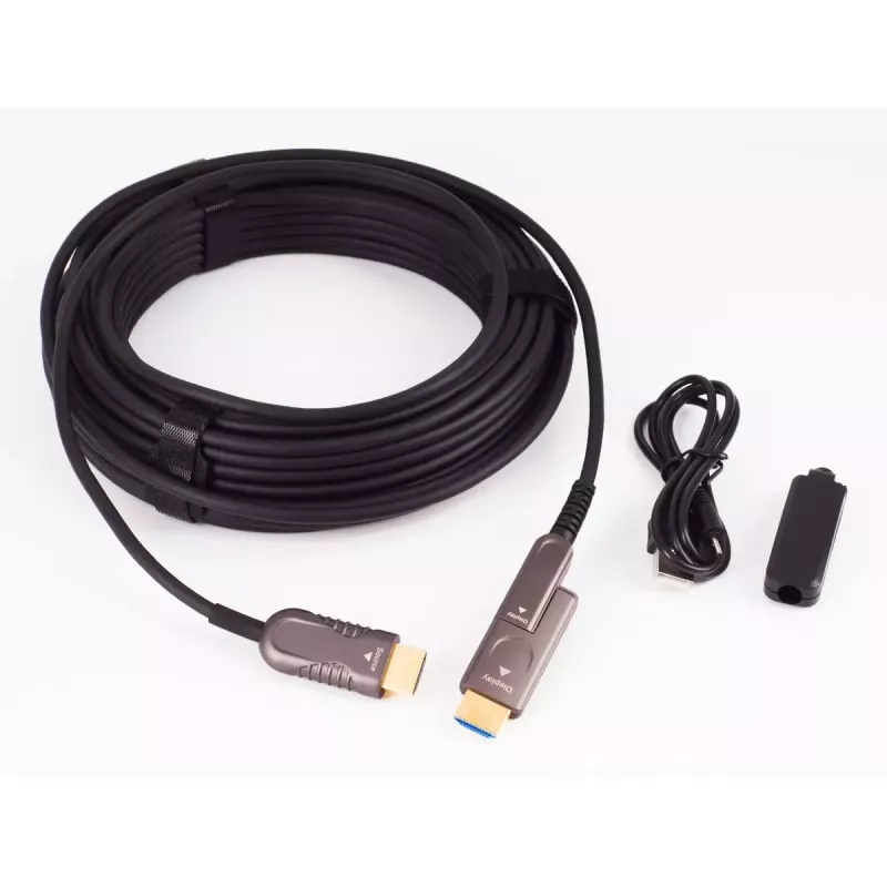 HDMI kabelis ShiverPeaks BS30-52505 50 m HDMI A tipa vīriešu HDMI D tipa vīriešu 48 Gbit/s