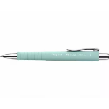 Pildspalva Faber-Castell 241105 ar klipsi, ievelkama, zila tinte, īpaši trekns gals, 1 gab.