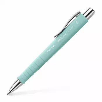 Pildspalva Faber-Castell 241105 ar klipsi, ievelkama, zila tinte, īpaši trekns gals, 1 gab.