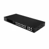 Lindy 16x16 HDMI 4K60 Matrica, HDMI, HDMI, 3.5 mm, 3840 x 2160 pikseļi, Melna, Metāls