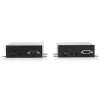 Lindy 300m Šķiedras optikas HDMI 4K60 un USB KVM pagarinātājs, raidītājs un uztvērējs