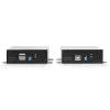 Lindy 300m Šķiedras optikas HDMI 4K60 un USB KVM pagarinātājs, raidītājs un uztvērējs