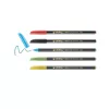 Filtspalvas Edding 4-1200-5-3 Aqua, Melna, Gaiši Zaļa, Sarkana, Dzeltena, Ar Lodes Uzgali