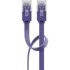 Plakanais patch vads Goobay CAT 6 2m U/UTP Violeta