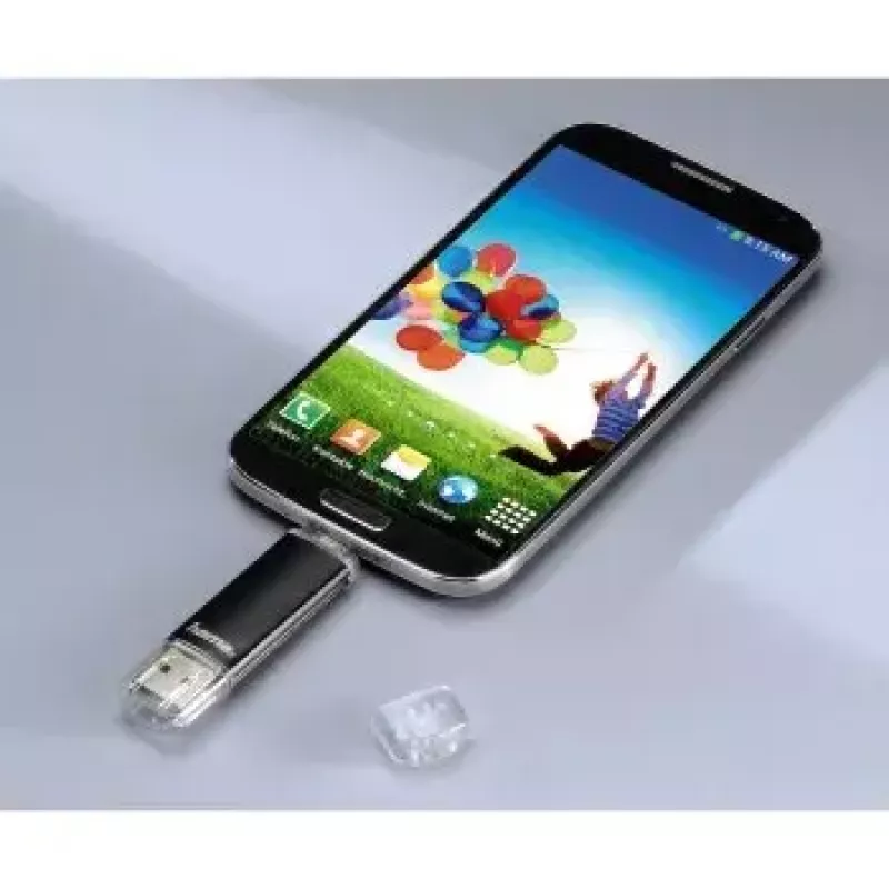 Hama Laeta Twin 16GB USB zibatmiņa USB Type-A / Micro-USB 3.2 Gen 1 (3.1 Gen 1) Melna