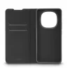 Folio maciņš HAMA Daily Protect Redmi Note 15 (6,77 collu) — Melns, 2 kabatiņas kartēm, galda statīvs