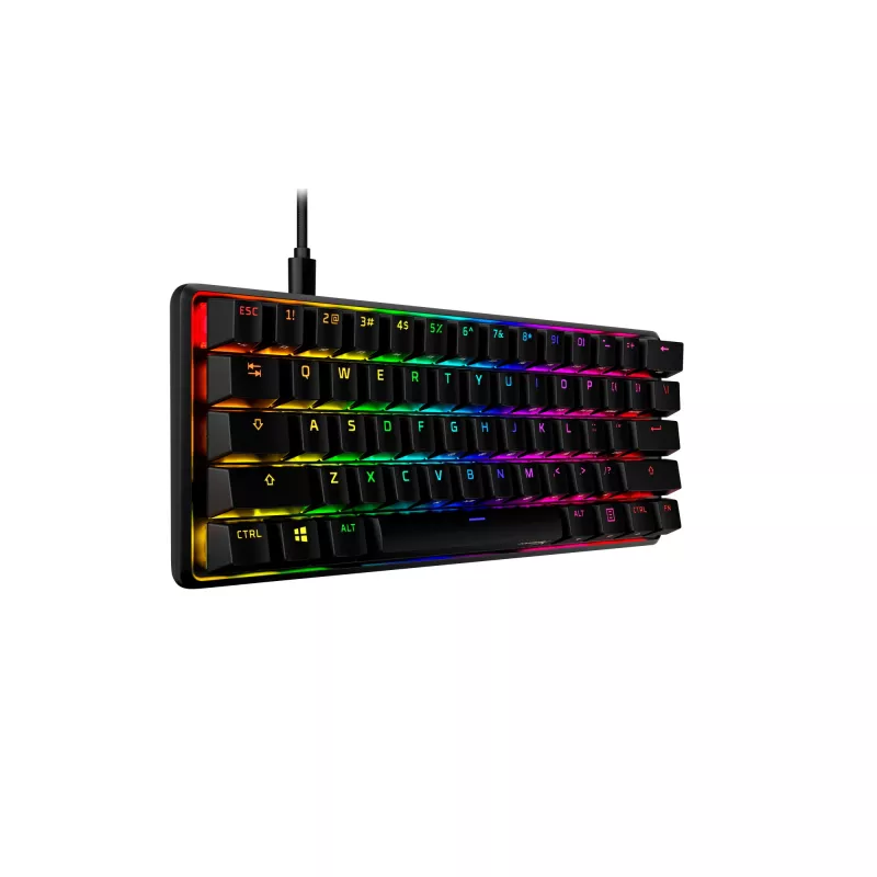 HyperX Alloy Origins 60 - Mehāniskā spēļu tastatūra - HX Red slēdži