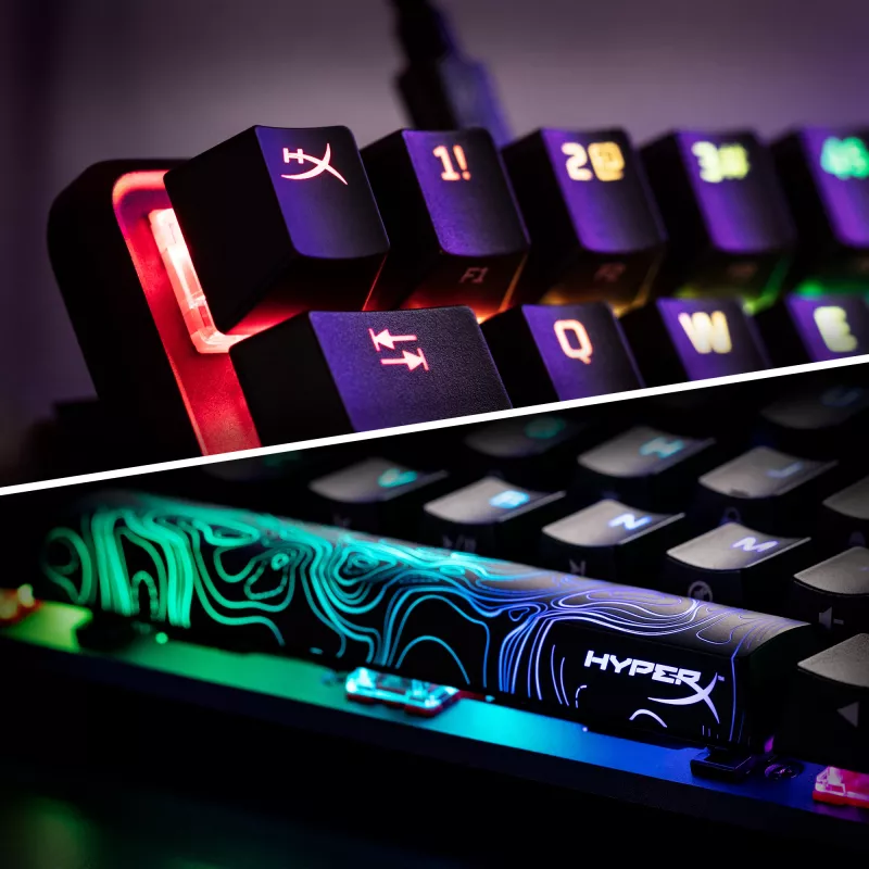 HyperX Alloy Origins 60 - Mehāniskā spēļu tastatūra - HX Red slēdži