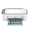 HP DeskJet 2922 Bezvadu daudzfunkciju printeris, termālā tintes druka, krāsu druka, 4800 x 1200 DPI, krāsu kopēšana, A4, balts
