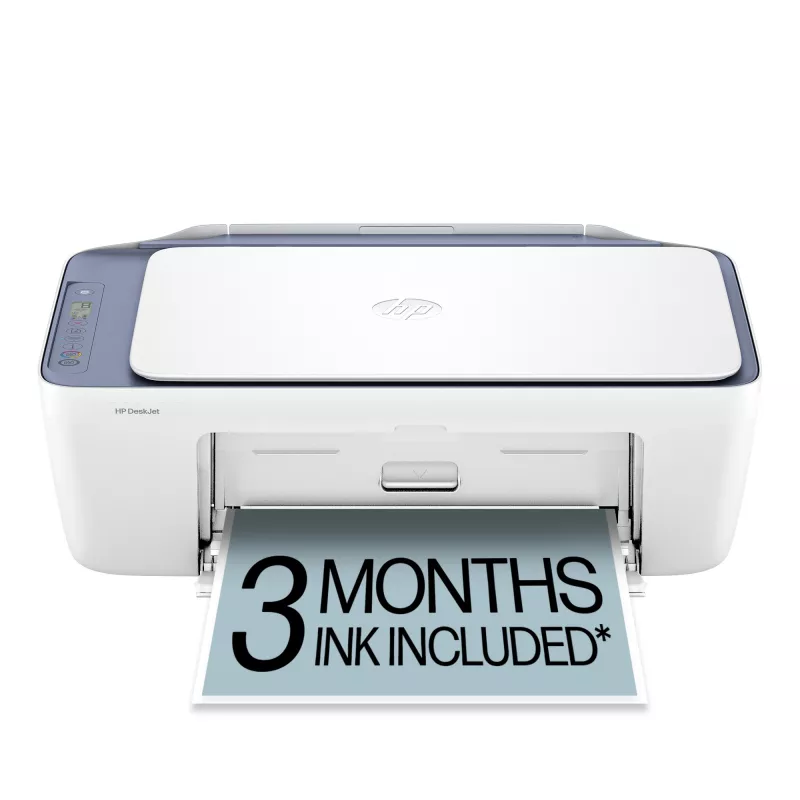 HP DeskJet 2922 Bezvadu daudzfunkciju printeris, termālā tintes druka, krāsu druka, 4800 x 1200 DPI, krāsu kopēšana, A4, balts
