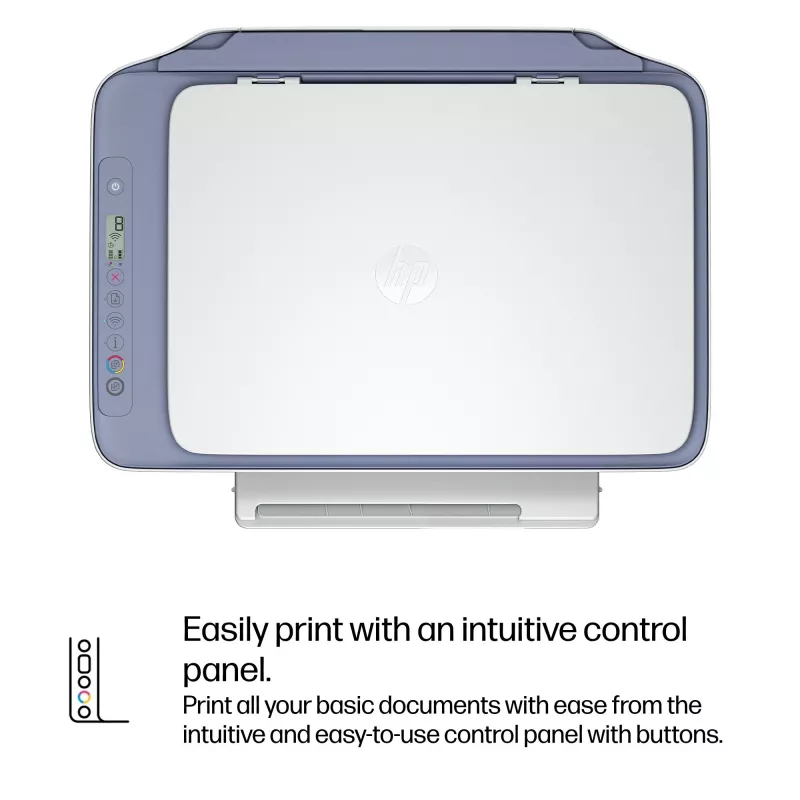 HP DeskJet 2922 Bezvadu daudzfunkciju printeris, termālā tintes druka, krāsu druka, 4800 x 1200 DPI, krāsu kopēšana, A4, balts