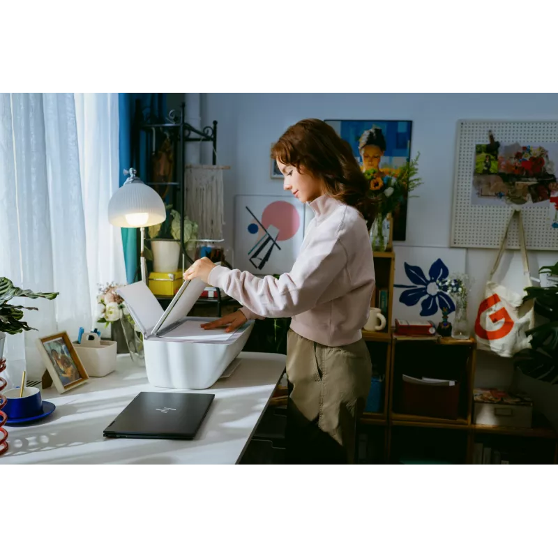 HP DeskJet 2922 Bezvadu daudzfunkciju printeris, termālā tintes druka, krāsu druka, 4800 x 1200 DPI, krāsu kopēšana, A4, balts