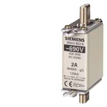 Siemens 3NA3814-6 drošinātājs, augstspriegums, 1 gab.