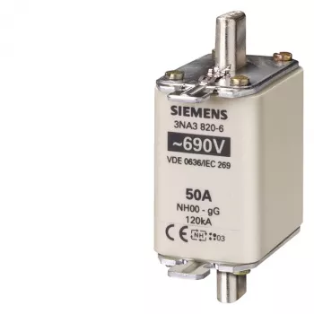 Siemens 3NA3830-6 drošinātājs, augstsprieguma, 1 gab.
