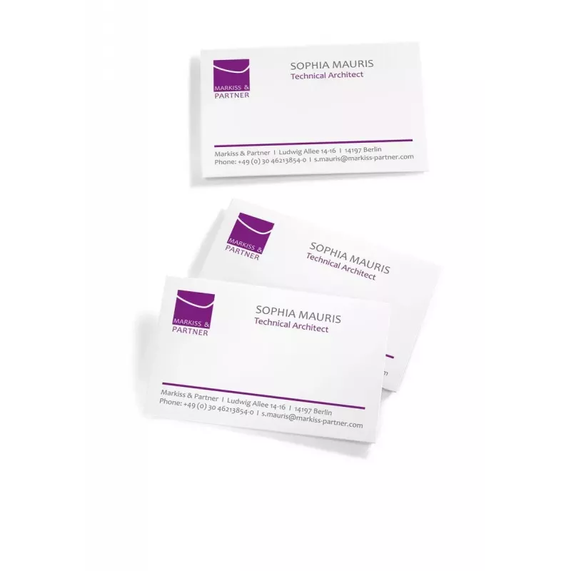 Sigel DP930 vizītkartes, A4, 185 g/m², 60 loksnes (600 kartes), baltas, mikroperforētas