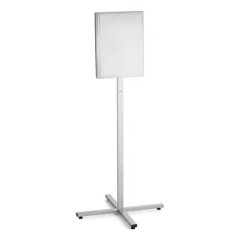 Informācijas stends Durable 502957 A3 nerūsējošais tērauds, 638×638×1420 mm, antracīts/pelēks