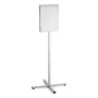 Informācijas stends Durable 502957 A3 nerūsējošais tērauds, 638×638×1420 mm, antracīts/pelēks