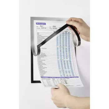 Magnētiskais rāmis A4 Durable Duraframe Sudrabs