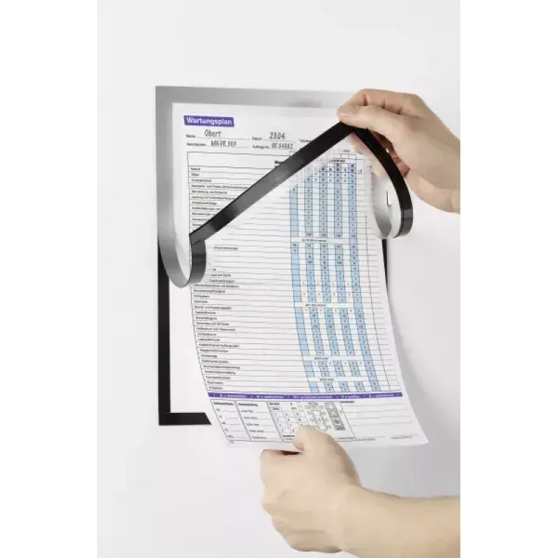 Magnētiskais rāmis A4 Durable Duraframe Sudrabs