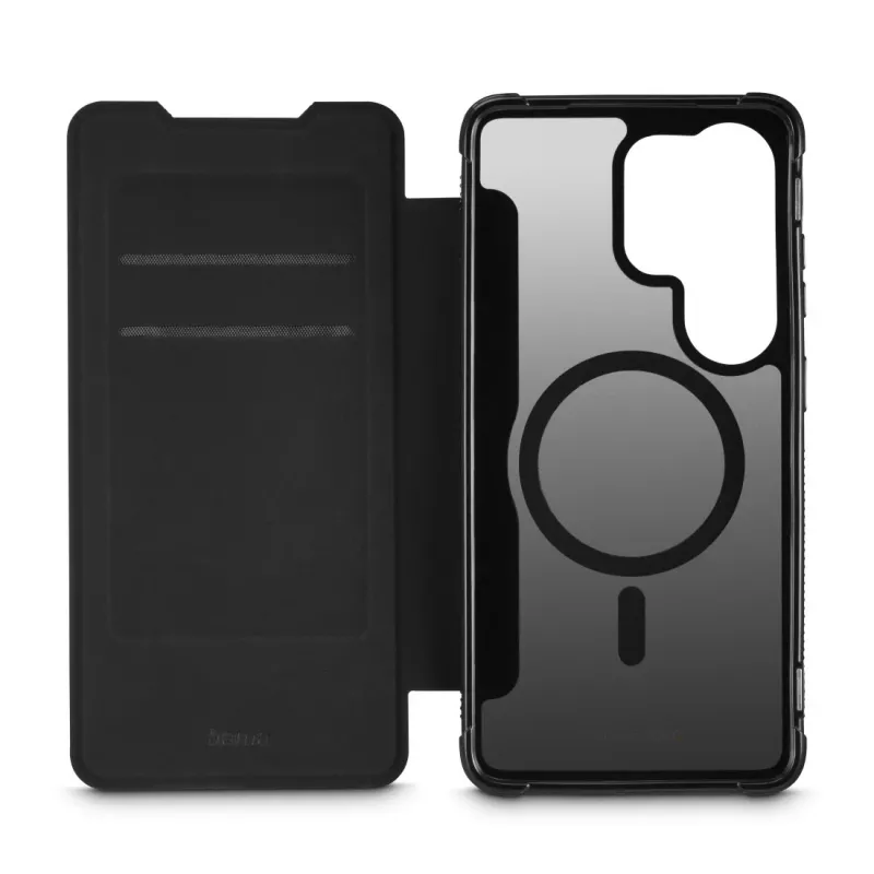 HAMA folio maciņš Samsung Galaxy S26 Ultra — Extreme Protect, 17.5 cm (6.9 inch), melns, 2 kabatas kartēm