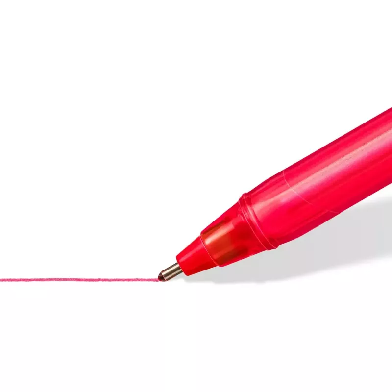 Klipšu ievelkamā lodīšu pildspalva Staedtler Ball 4320 Daudzkrāsaina 10 gab.