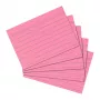 Indeksu kartītes Herlitz 10835890 Rozā roze 100 gab.