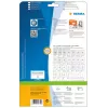 Pašlīmējošās printera uzlīmes HERMA Labels Premium A4 97x67,7 mm