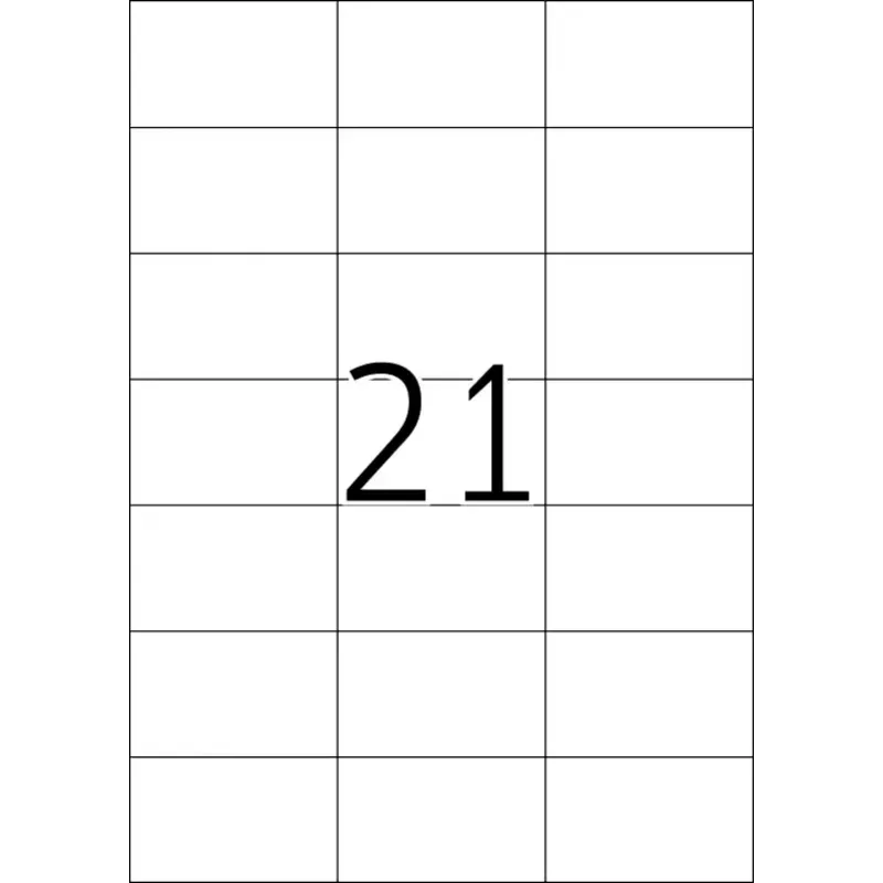 Pašlīmējošās printera etiķetes HERMA Labels Premium A4 70x42.3 mm 525 gab.