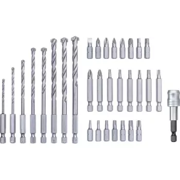 Urbju un skrūvgriežu uzgaļu komplekts KWB Bit and Drill Bit Box 33 gab.