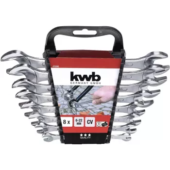 Atvērtās atslēgas komplekts KWB 470390 8 gab. 234x162x40 mm