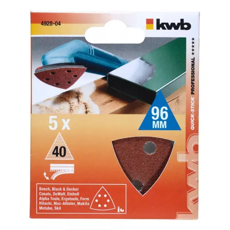 Slīpēšanas diski KWB 492806 5 gab.