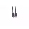 USB kabelis ShiverPeaks BS13-63025 USB4 Gen 3x2 1m USB C Melns