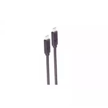 USB kabelis ShiverPeaks BS13-63025 USB4 Gen 3x2 1m USB C Melns