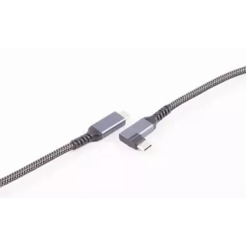 USB C uz USB C kabelis ShiverPeaks BS14-75017, USB 3.2 Gen 2 (10 Gbit/s), 2 m, melns/balts