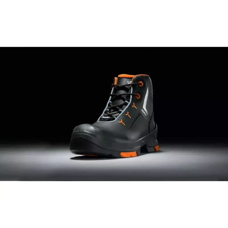 Drošības zābaki Uvex 65032, unisex, oranži melni