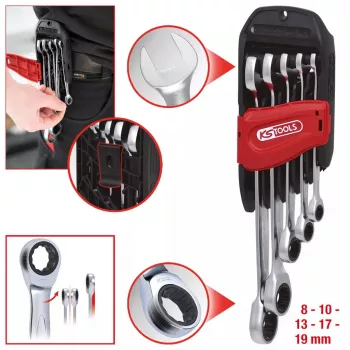 Uzgriežņu atslēgu komplekts KS Tools 503.4255