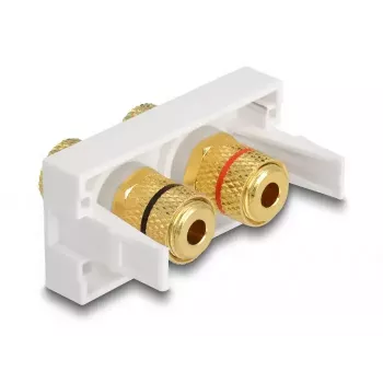 DeLOCK Easy 45 kontaktligzdas modulis balts 225mm 39mm 45mm
