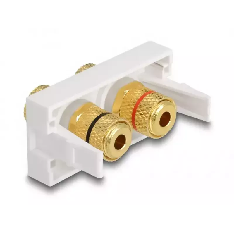 DeLOCK Easy 45 kontaktligzdas modulis balts 225mm 39mm 45mm