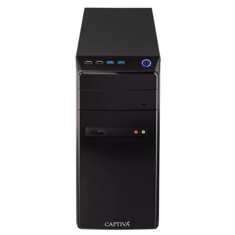 Galddators CAPTIVA Power Starter R65-472 AMD Ryzen 5 5600G 8GB 500GB SSD AMD Radeon Windows 11 Pro