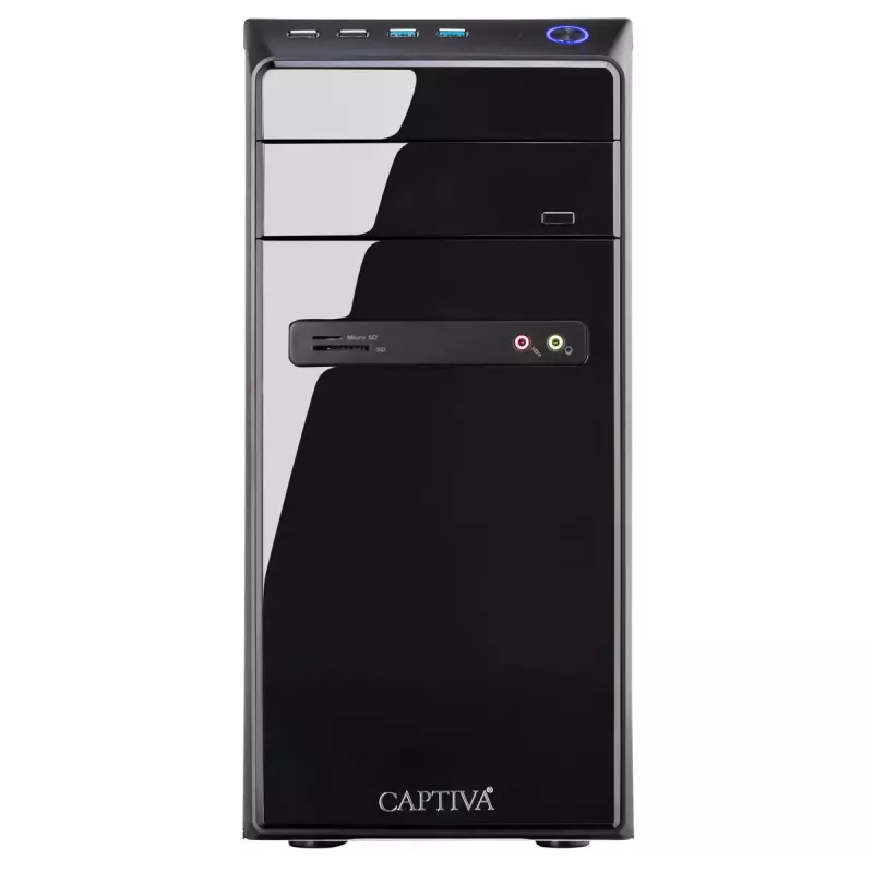 Galddators CAPTIVA Power Starter R65-472 AMD Ryzen 5 5600G 8GB 500GB SSD AMD Radeon Windows 11 Pro
