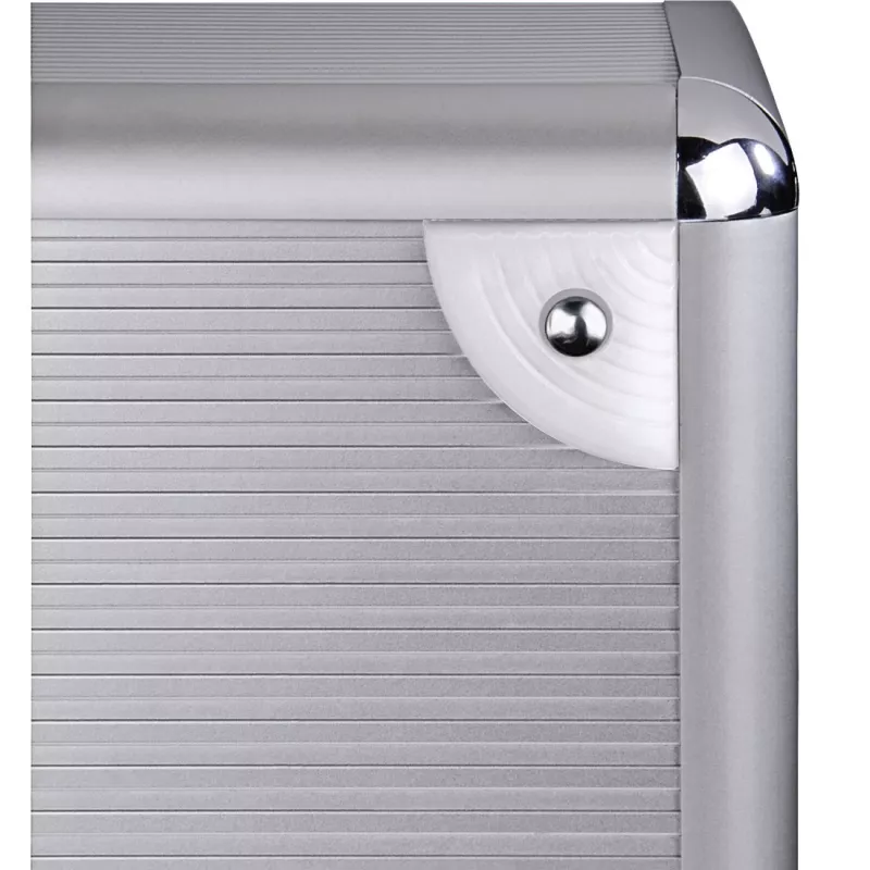 Hama 00181435 cietais maciņš vinila platēm Microgroove sudraba krāsā