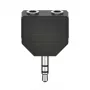 Audio sadalītājs Hama 00305036 Melns 3.5mm uz 2 x 3.5mm