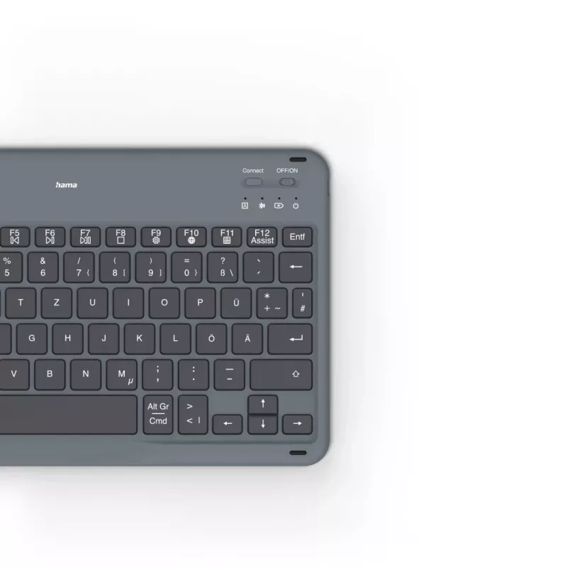 Hama Travel 500 27,9 cm (11 collu) Folio Melns, Pelēks
