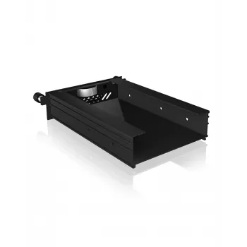 ICY BOX Carrier IB-148SSK-B ārējais HDD/SSD korpuss 2.5/3.5 collu melns