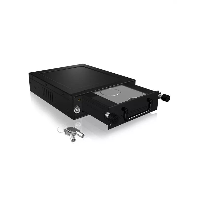 ICY BOX Carrier IB-148SSK-B ārējais HDD/SSD korpuss 2.5/3.5 collu melns