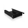ICY BOX Carrier IB-148SSK-B ārējais HDD/SSD korpuss 2.5/3.5 collu melns