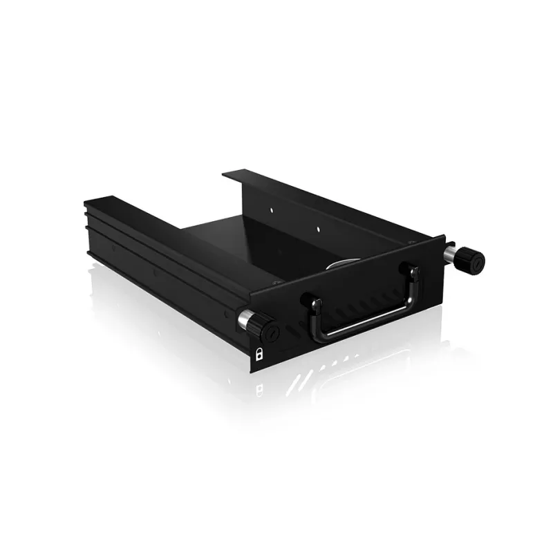 ICY BOX Carrier IB-148SSK-B ārējais HDD/SSD korpuss 2.5/3.5 collu melns