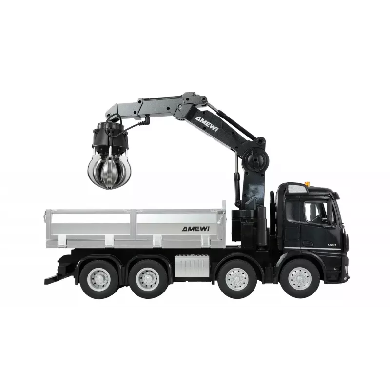 Celtņa modelis ar kravas automašīnu Amewi 22716, 1:18, radiovadāms, elektrisks
