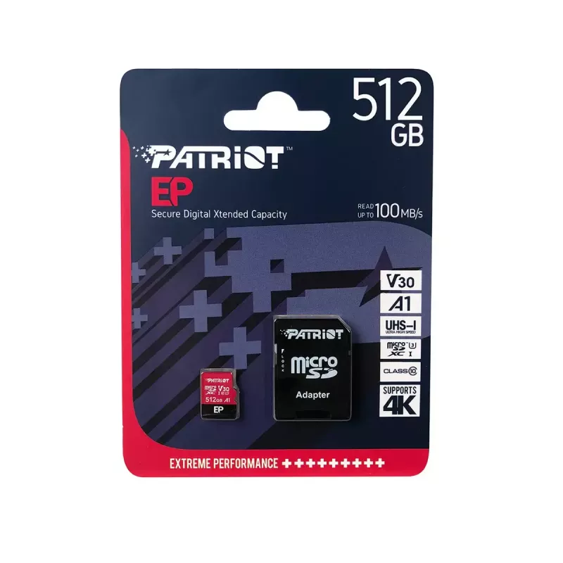 Patriot Memory EP SERIES MicroSDXC 1 TB Class 10 UHS-3